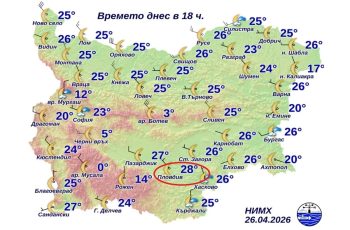 Пловдив изненада страната: Вторият ни най-голям град оглави класацията за горещини